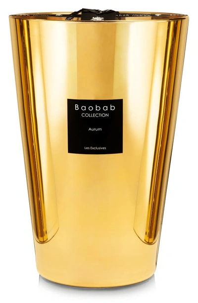 Shop Baobab Collection Les Exclusives Aurum Candle In Aurum- Extra Large