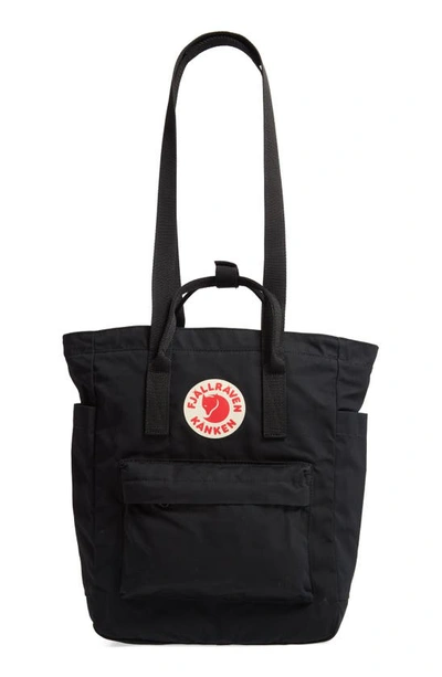 Shop Fjall Raven Fjällräven Kånken Tote Backpack In Black