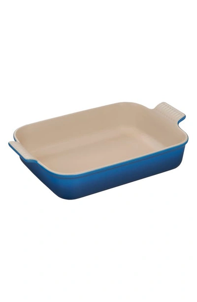 Shop Le Creuset Heritage 4-quart Rectangular Stoneware Dish In Marseille