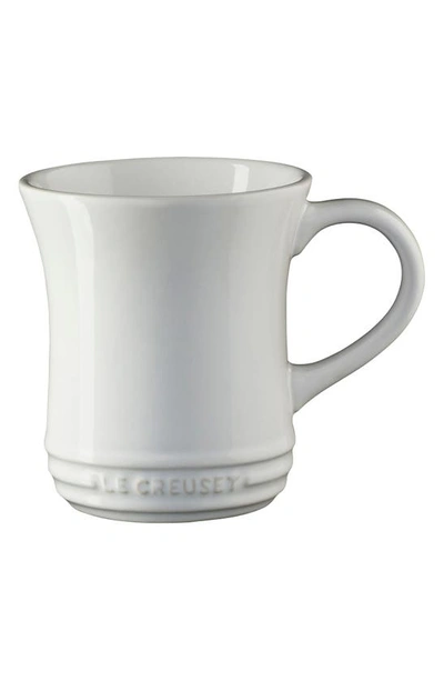 Shop Le Creuset 14-ounce Stoneware Tea Mug In White