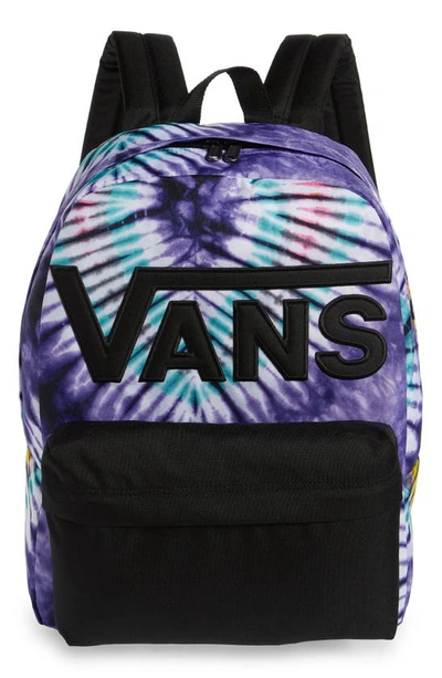 Shop Vans Old Skool Iii Backpack In New Age Purple Tie Dye