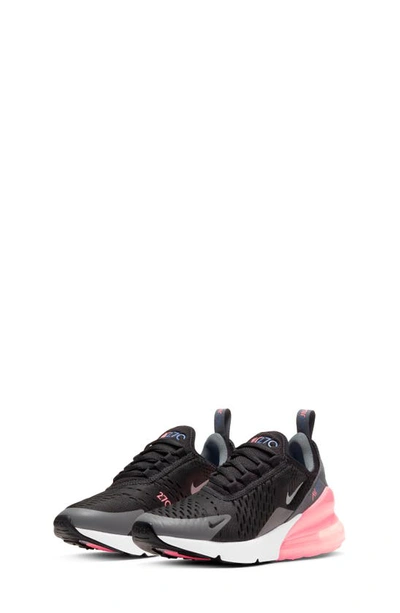 Shop Nike Air Max 270 Sneaker In Black/ Silver/ Smoke Grey