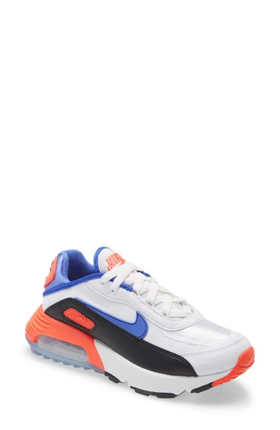 Shop Nike Kids' Air Max 2090 Sneaker In White/ Sapphire/ Black