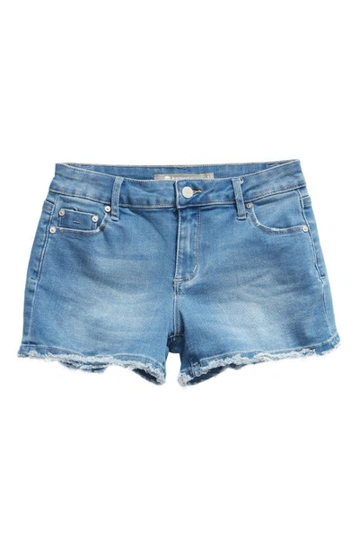 Shop Tractr Cutoff Denim Shorts In Indigo