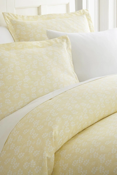 Shop Ienjoy Home Homespun Premium Ultra Soft Wheatfield Pattern 3-piece Duvet Cover Set In Ivory