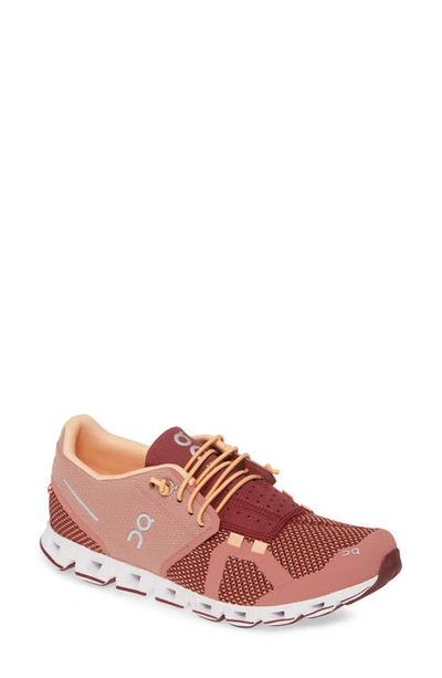 Shop On Cloud Running Shoe In Dustrose/ Mulberry