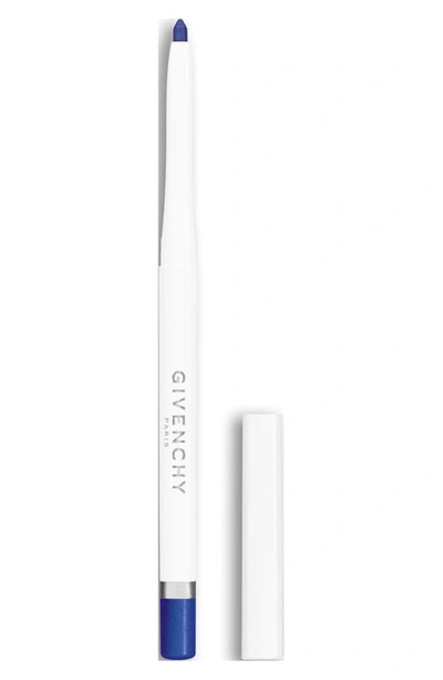 Shop Givenchy Khôl Couture Waterproof Eye Pencil In 4 Cobalt