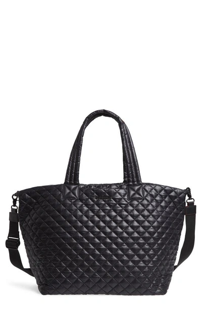 Shop Mz Wallace Deluxe Large Metro Tote In Black