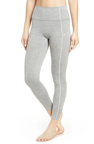Shop Free People Fp Movement You're A Peach Leggings In Grey Combo