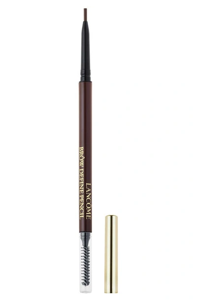 Shop Lancôme Brow Define Precision Brow Pencil In Chocolate 10