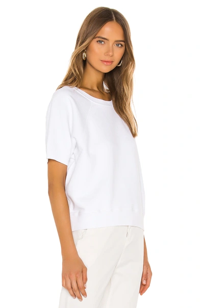 Shop Nili Lotan Ciara Sweatshirt In Vintage White