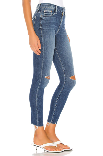 Shop Mother High Waisted Looker Ankle Fray. - In Get Your Groove Back