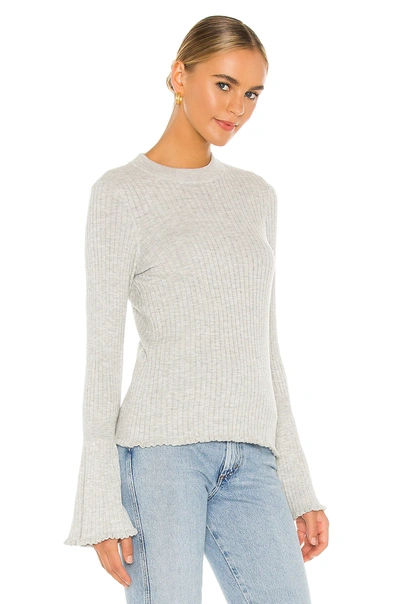 Shop Paige Iona Sweater In Chromium