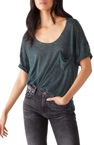 Shop Free People Summer Sky T-shirt In Teal