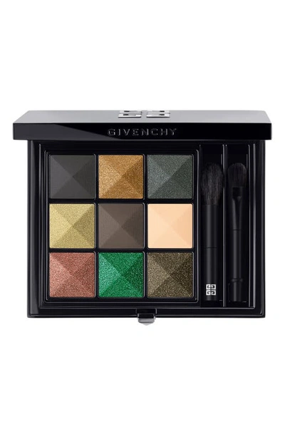 Shop Givenchy Le 9 De  Eyeshadow Palette In 2 Glimmering Emerald