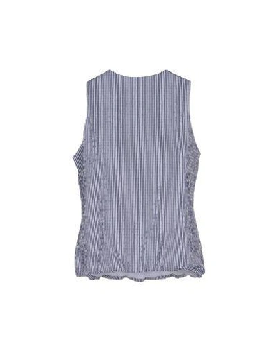 Shop Emporio Armani Tank Top In Dark Blue