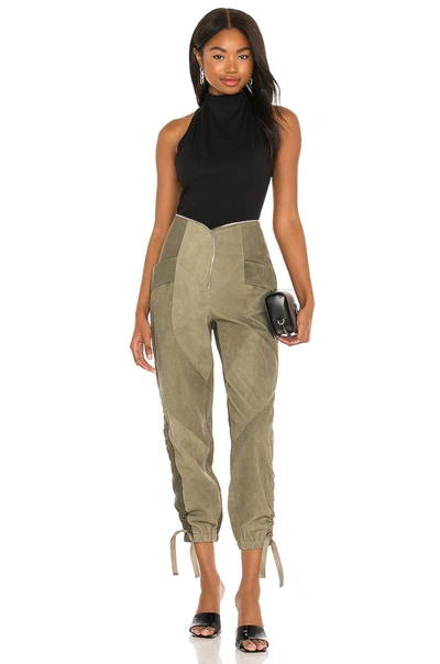 Shop Rta Zelie Pant In Timber