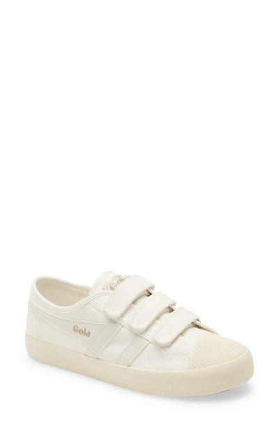 Shop Gola Coaster Low Top Sneaker In Offwhite/ Offwhite