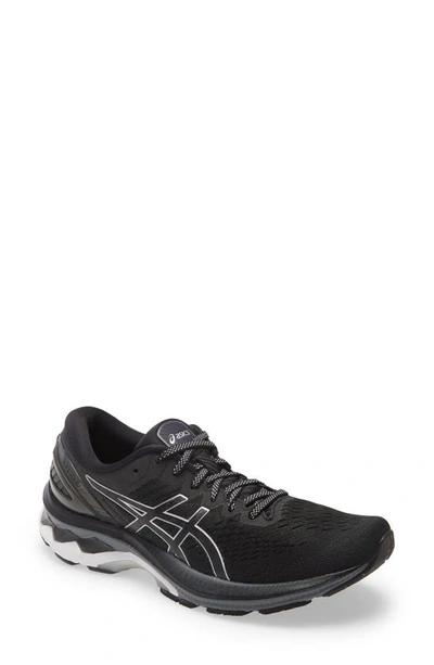 Shop Asicsr Asics Gel-kayano 27 Running Shoe In Black/ Pure Silver