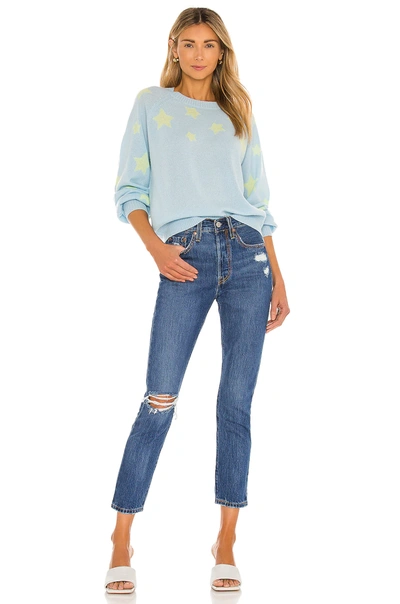 Shop 27 Miles Malibu Vanessa Sweater In Sky