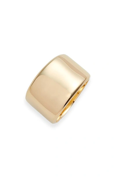 Shop Soko Ripple Band Ring In Gold