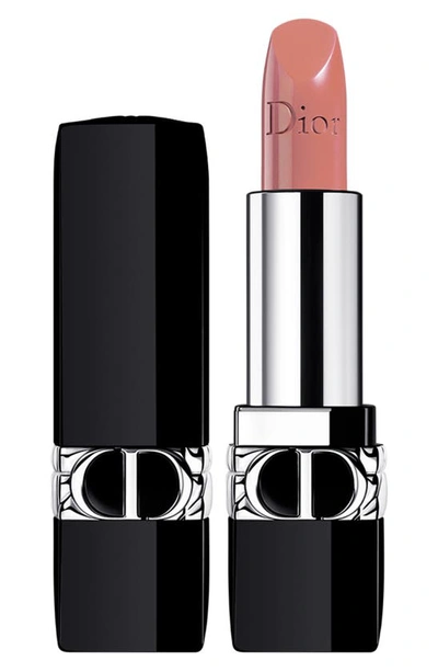 Shop Dior Rouge  Refillable Lipstick In 219 Rose Montaigne / Satin