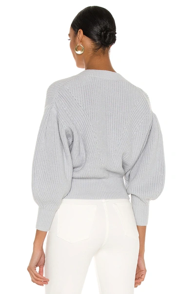 Shop Iro Kiria Sweater In Blue Grey