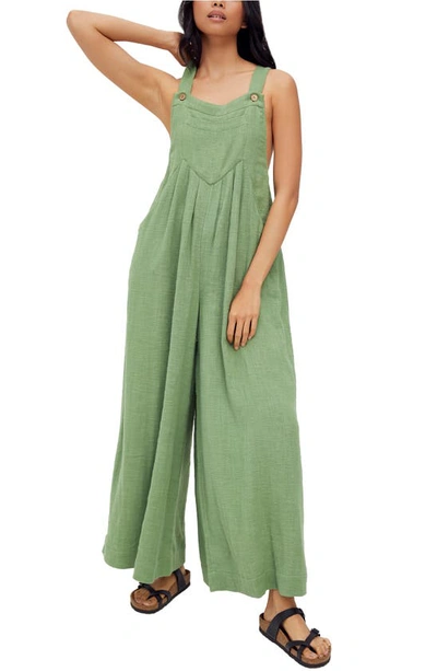 Shop Free People Sundrenched Overalls In Laurel