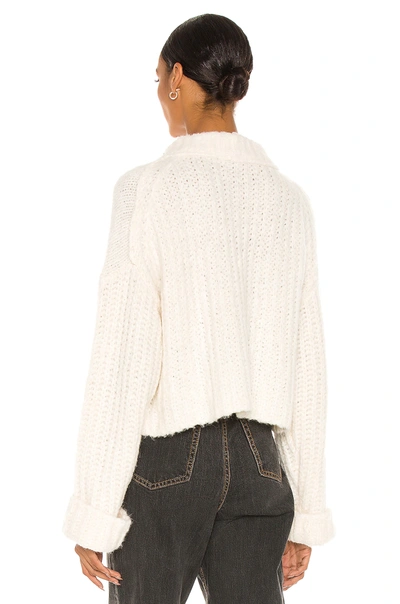 Shop Free People Alpine Pullover In Snowy Forest