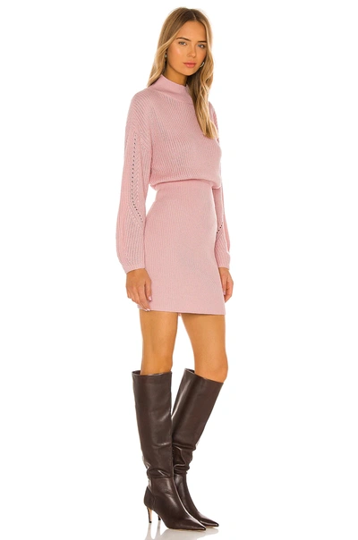 Majorelle Monette Dress In Nude Pink
