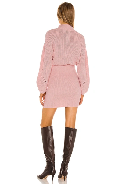 Majorelle Monette Dress In Nude Pink