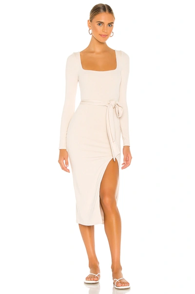 Shop Lovers & Friends Sariah Midi Dress In Ecru