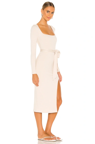 Shop Lovers & Friends Sariah Midi Dress In Ecru