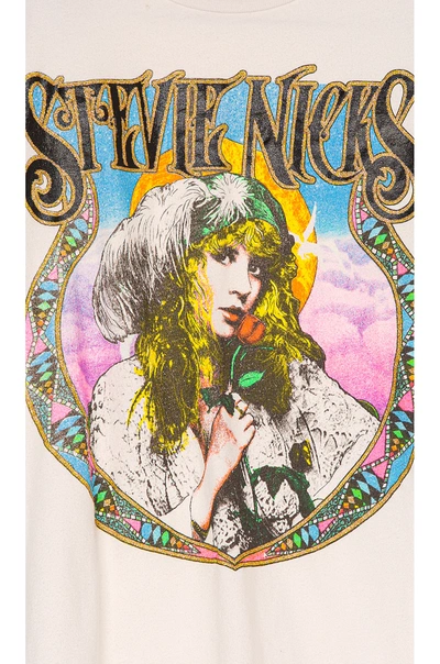 Shop Madeworn Stevie Nicks Tee In Off White