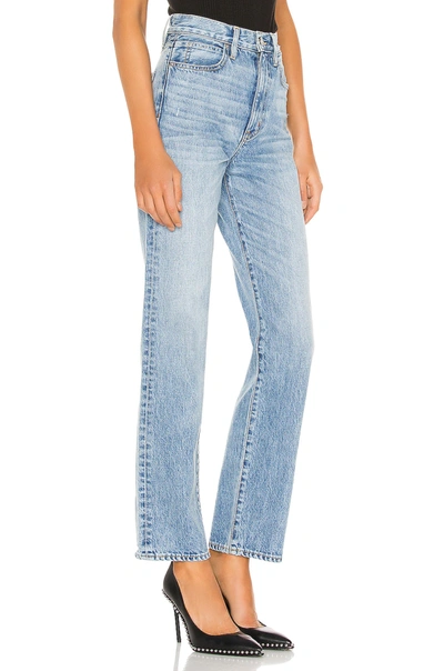 Slvrlake London High Waist Straight Leg Jeans In Heartache