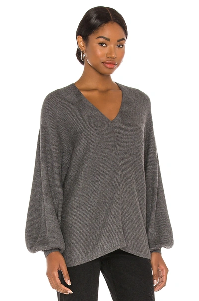 Shop 1.state Balloon Sleeve Sweater In Medium Grey