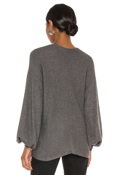 Shop 1.state Balloon Sleeve Sweater In Medium Grey