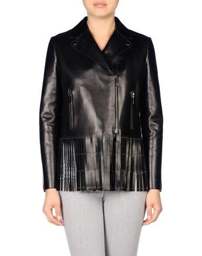 Shop Valentino Bikerjacke In Black