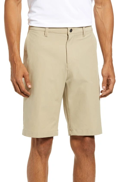 Shop Adidas Golf Ultimate365 Water Resistant Performance Shorts In Raw Gold