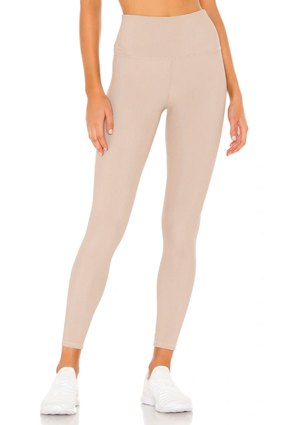 Shop Beach Riot Ayla Legging In Taupe