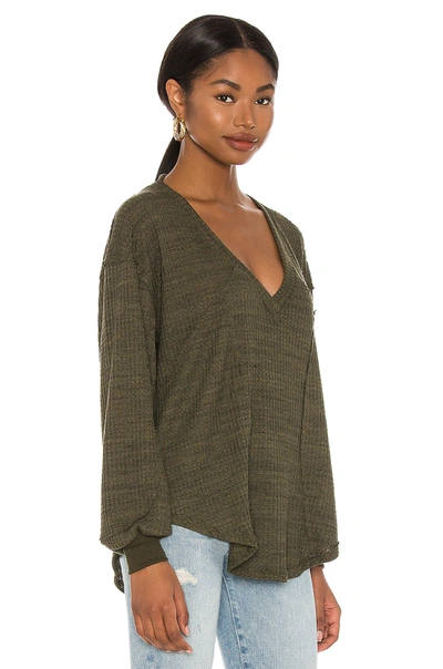 Shop Lovers & Friends Carina Top In Military Green