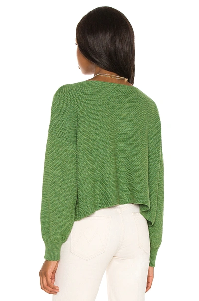 Shop Lovers & Friends Kait Blouson Sweater In Green