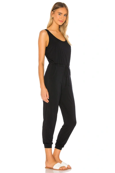 Shop Commando Butter Tank Lounge Jumpsuit In Black