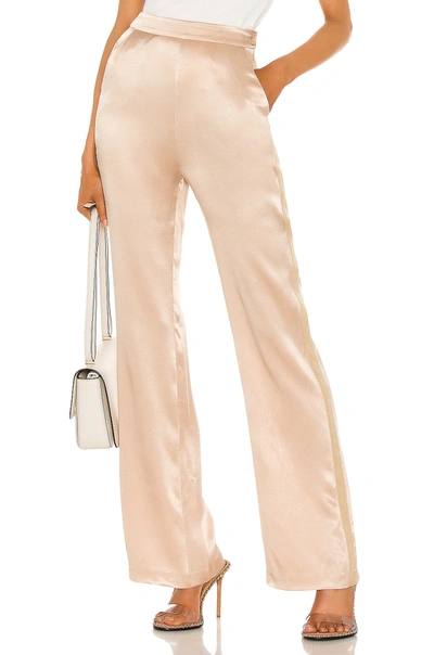 Shop Nbd Harmony Pant In Champagne