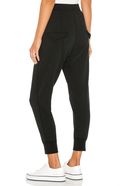 Nili Lotan Nolan Sweatpant In Washed Black