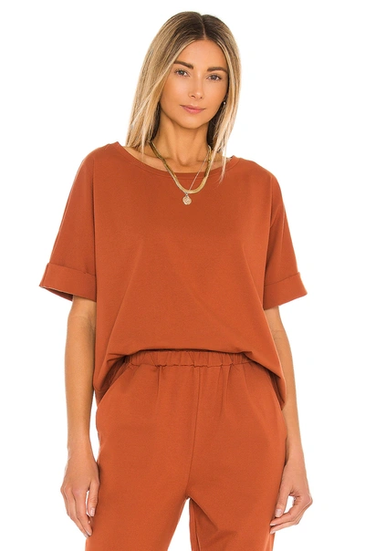 Shop House Of Harlow 1960 X Revolve Oversized Tee In Red Rust