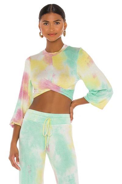 Shop Beach Riot Marley Top In Caribbean Tie Dye