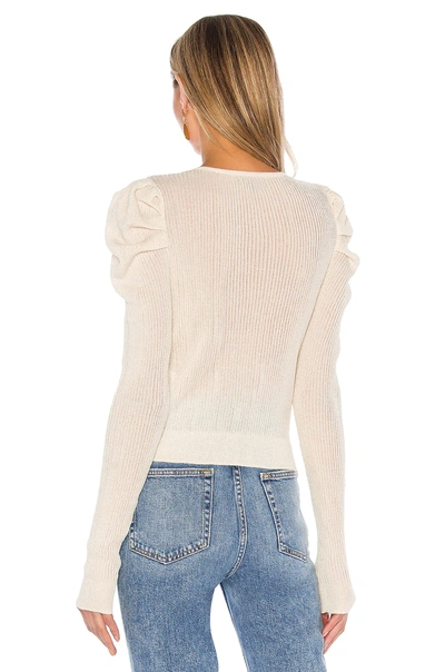 Shop Majorelle Gemma Sweater In Ivory