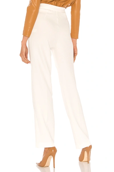 Shop Nonchalant Britt Pleated Trouser In Off White