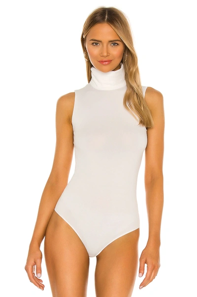 Shop Wolford Viscose String Bodysuit In White